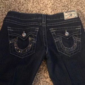 True Religion dark wash Jean
